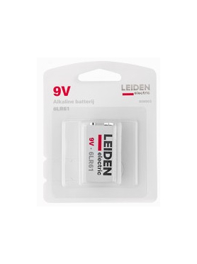 Батарейка 6LR61 LEIDEN ELECTRIC 9 V алкалиновая 