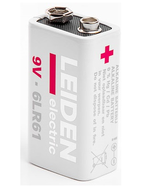 Батарейка 6LR61 LEIDEN ELECTRIC 9 V алкалиновая 