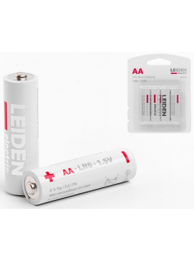 Батарейка AA LEIDEN ELECTRIC 1,5 V алкалиновая 4 штуки 