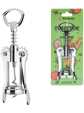 Штопор PERFECTO LINEA Starcook с крылышками 