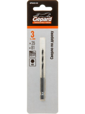 Сверло по дереву корона GEPARD GP0422