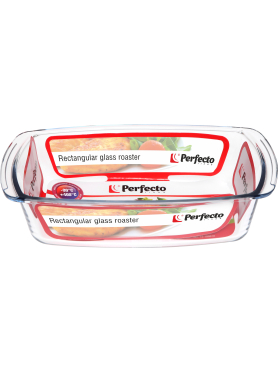 Форма для выпечки из жаропрочного стекла прямоугольная PERFECTO LINEA