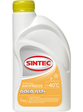Антифриз G12+ SINTEC Gold желтый