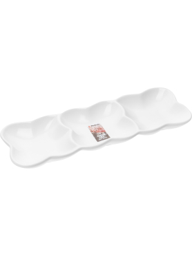 Блюдо керамическое 3-х секционное PERFECTO LINEA Asian 29,5х10х2,5 см