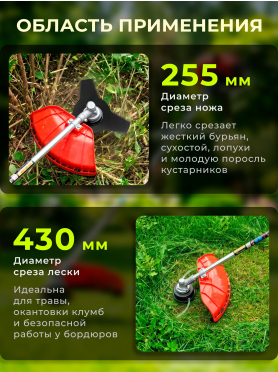 Бензиновый триммер (Мотокоса) ECO GTP-250S Power 