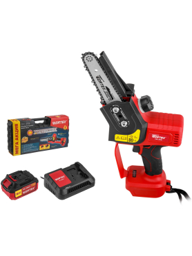 Пила цепная аккумуляторная WORTEX CEC 2518 XLT SET 