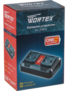 Зарядное устройство 18В WORTEX FC 2115-2 XLT 