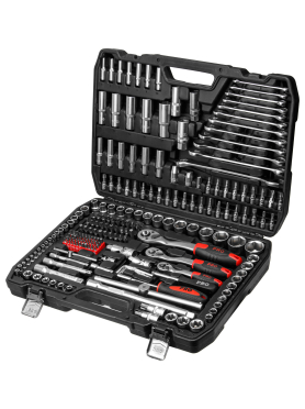 Набор инструментов 1/4", 1/2", 3/8" 6 граней 216 предметов PRO STARTUL Stuttgart 