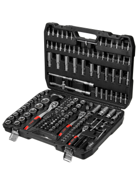 Набор инструментов 1/4", 1/2", 3/8" 6 граней 172 предмета PRO STARTUL Stuttgart 