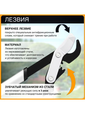 Сучкорез FISKARS LX92 PowerGear X малый 