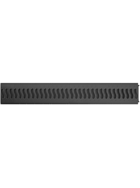 Лоток водоотводный 100 мм с решеткой ECOTECK Lite 100h56 (ДИ 14805000)