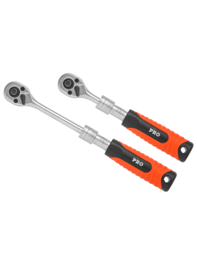 Трещотка 1/4" 72 зуба 165-215 мм PRO STARTUL 