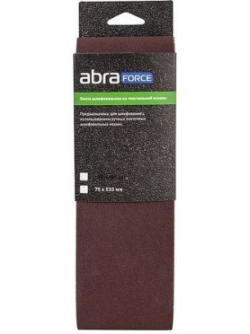 Шлифлента 75х533 мм ABRAFORCE 3 штуки АМ990