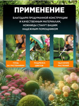 Ножницы для травы FISKARS Solid SP15 