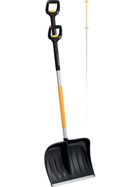 Лопата снеговая пластмассовая телескопическая FISKARS X-series 