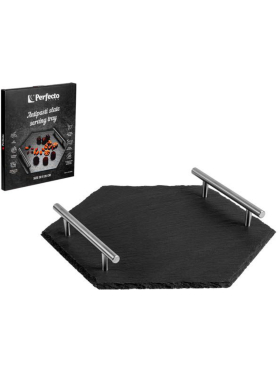 Блюдо из сланца с ручками PERFECTO LINEA 30x26 см 