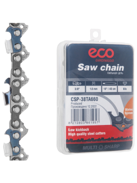 Цепь 40 см 3/8" 1,6 мм 60 звеньев ECO 38TA 