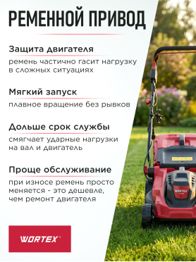 Газонокосилка электрическая WORTEX LM 3816 