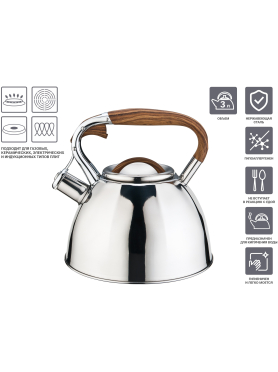 Чайник со свистком PERFECTO LINEA Ceylon 3 л 