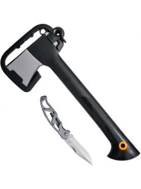 Комплект топор универсальный 0,65 кг FISKARS A6 и нож Paraframe 