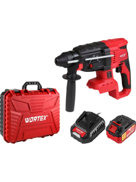 Перфоратор аккумуляторный WORTEX CRH 1824-2 XLT SET 