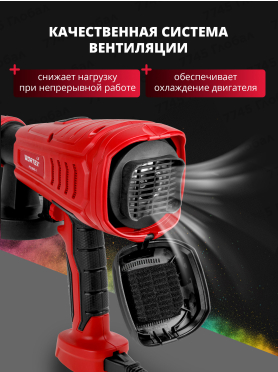 Краскораспылитель электрический WORTEX LX PS 0845-1 