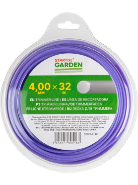 Леска для триммера d 4 мм STARTUL Garden