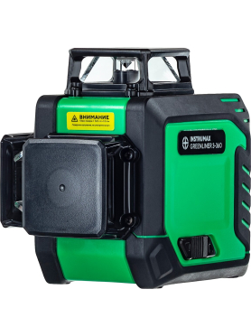 Уровень лазерный INSTRUMAX Greenliner 3-360 Set 