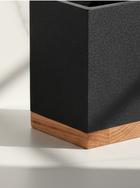 Стакан PERFECTO LINEA Wood Bliss черный 