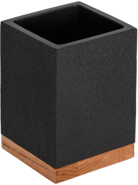 Стакан PERFECTO LINEA Wood Bliss черный 