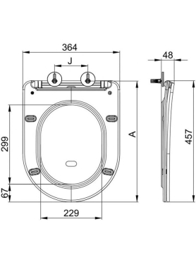 Сиденье для унитаза AV ENGINEERING Comfort X2 