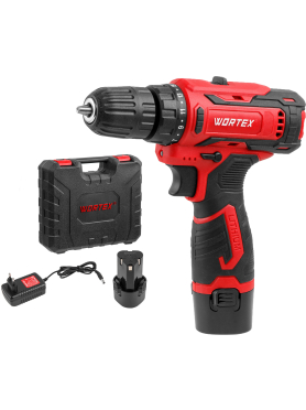 Дрель-шуруповерт аккумуляторная WORTEX BD 1220 Li 