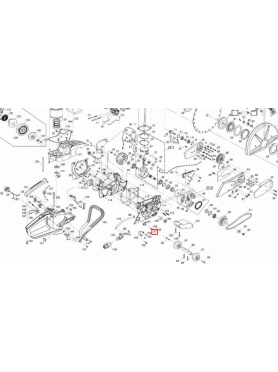 Крышка амортизатора короткого для бензореза BIM GC 3540 