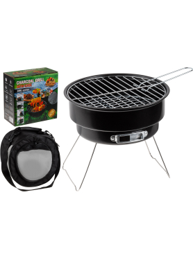 Гриль угольный ARIZONE BBQ 26,5x26,5х24 см 