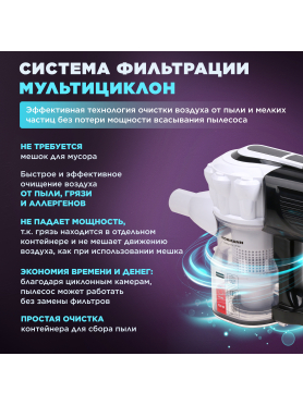 Пылесос NORMANN AVC-513 
