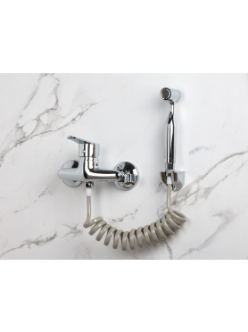 Гигиенический душ (смеситель для псевдобиде) A-FIVE Crocus хром (А5-0145)
