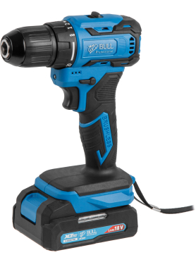 Дрель-шуруповерт аккумуляторная BULL SR 1804