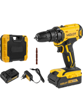 Дрель-шуруповерт аккумуляторная MOLOT MBD 1815 Li 