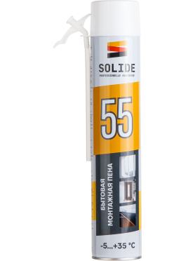 Пена монтажная SOLIDE Foam 55 750 мл 