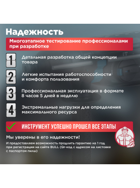 Перфоратор BULL BH 4002 