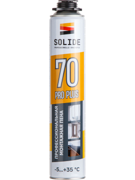 Пена монтажная SOLIDE Foam Pro Plus 70 750 мл 