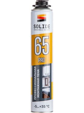 Пена монтажная SOLIDE Foam Pro 65 750 мл 