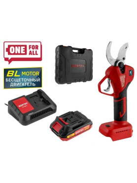 Секатор аккумуляторный WORTEX CBS 2535-1 ALL1