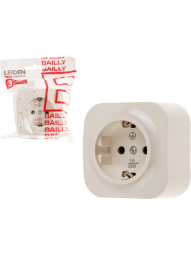 Розетка наружная LEIDEN ELECTRIC Bailly