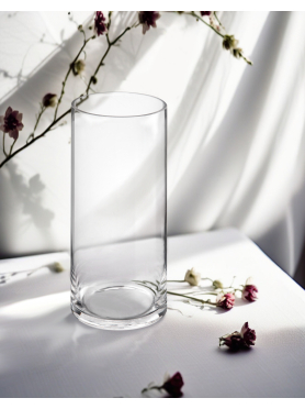 Ваза для цветов PERFECTO LINEA Crystal 25х10 см 