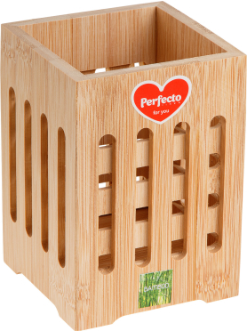 Подставка для столовых приборов PERFECTO LINEA Bamboo 14x10,5 см 