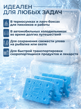 Аккумулятор холода 3 шт ARIZONE 200 г 