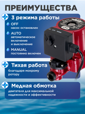 Насос циркуляционный A&P Classic-15/120-Z 