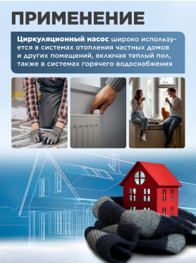 Насос циркуляционный A&P Titan-RS32-40-180 