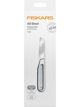 Нож кухонный для овощей FISKARS All Steel 
